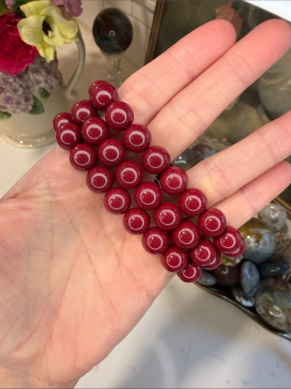 Classic Cinnabar Bracelet (listing is for 1): B1142